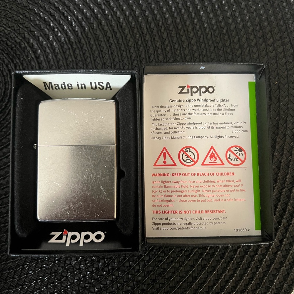 Zippo lighter